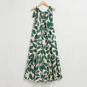 EUC & Other Stories Leaf Print Maxi 2